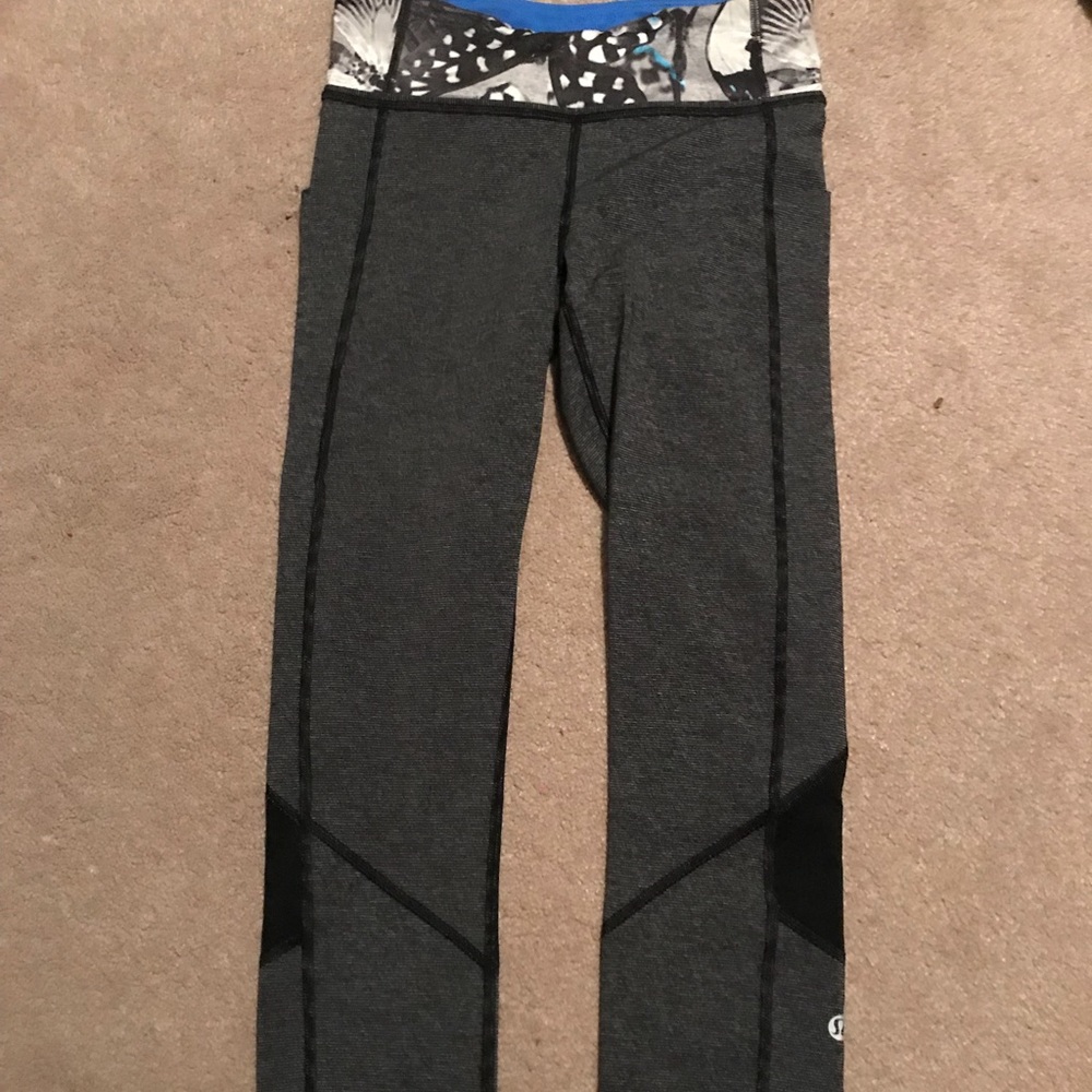 Lululemon pace rival crop size 4